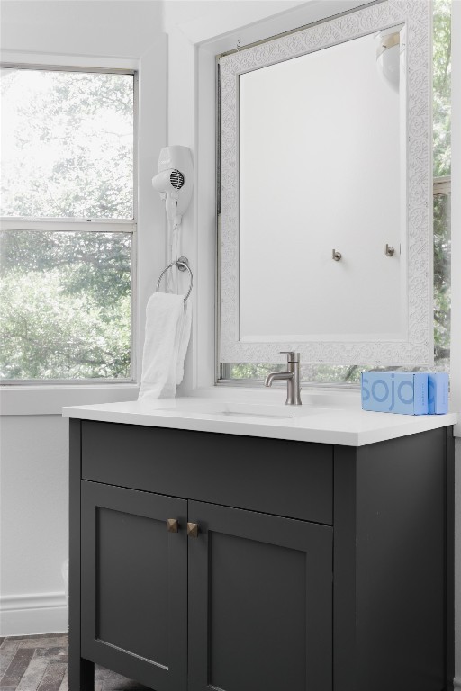 11505 Southwest Oaks Austin, TX 78737 - Photo 23 of 38 a bathroom with a sink and a mirror