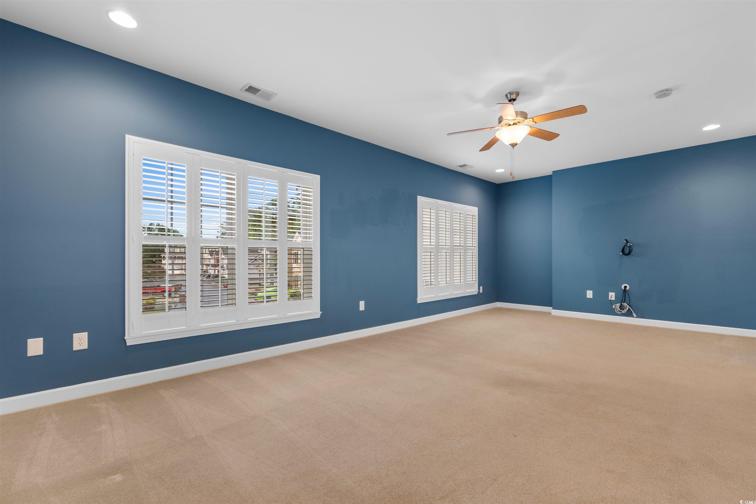 141 Terracina Circle Myrtle Beach, SC 29588 - Photo 13 of 40 Unfurnished room featuring light carpet and ceilin