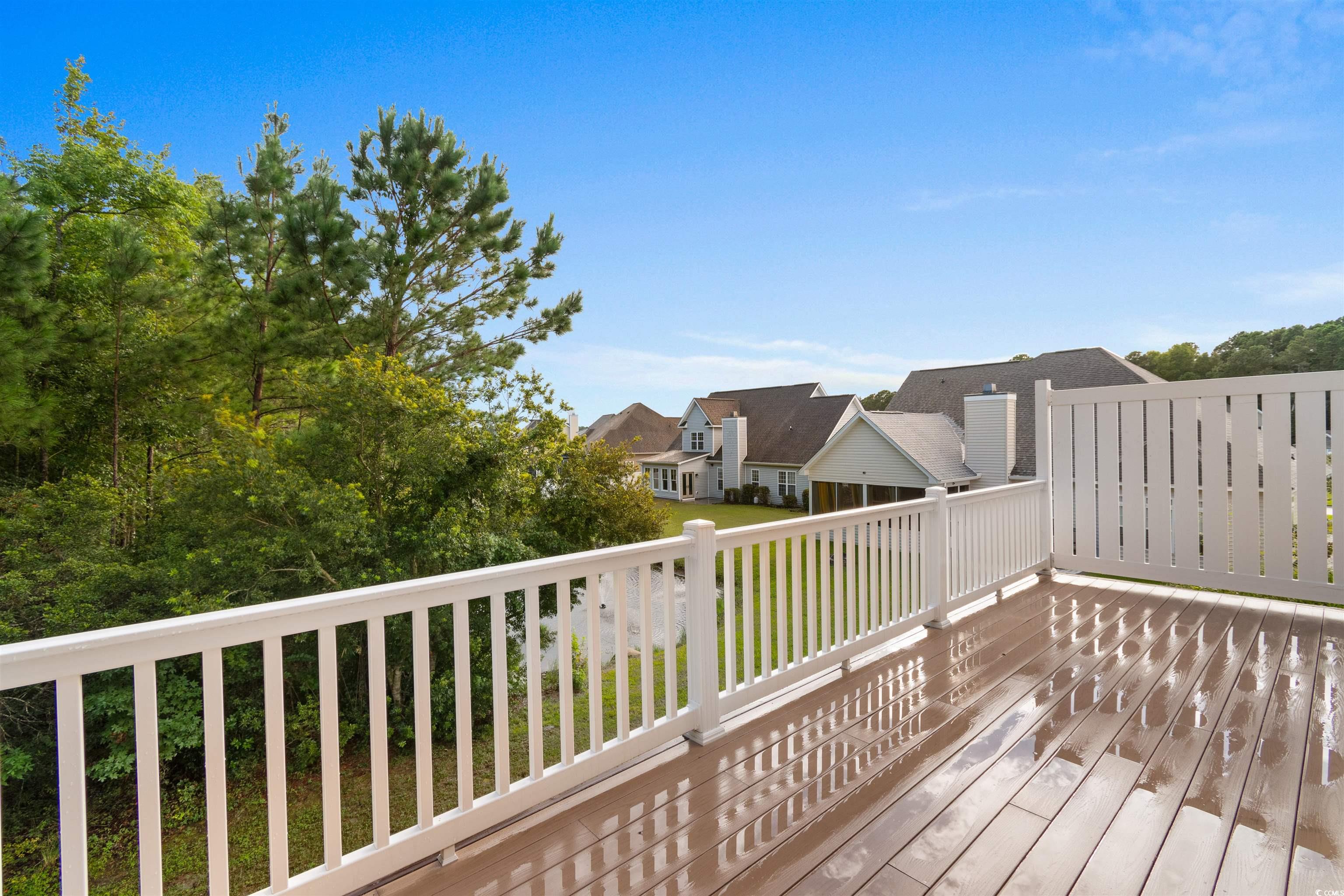 141 Terracina Circle Myrtle Beach, SC 29588 - Photo 28 of 40 View of wooden deck
