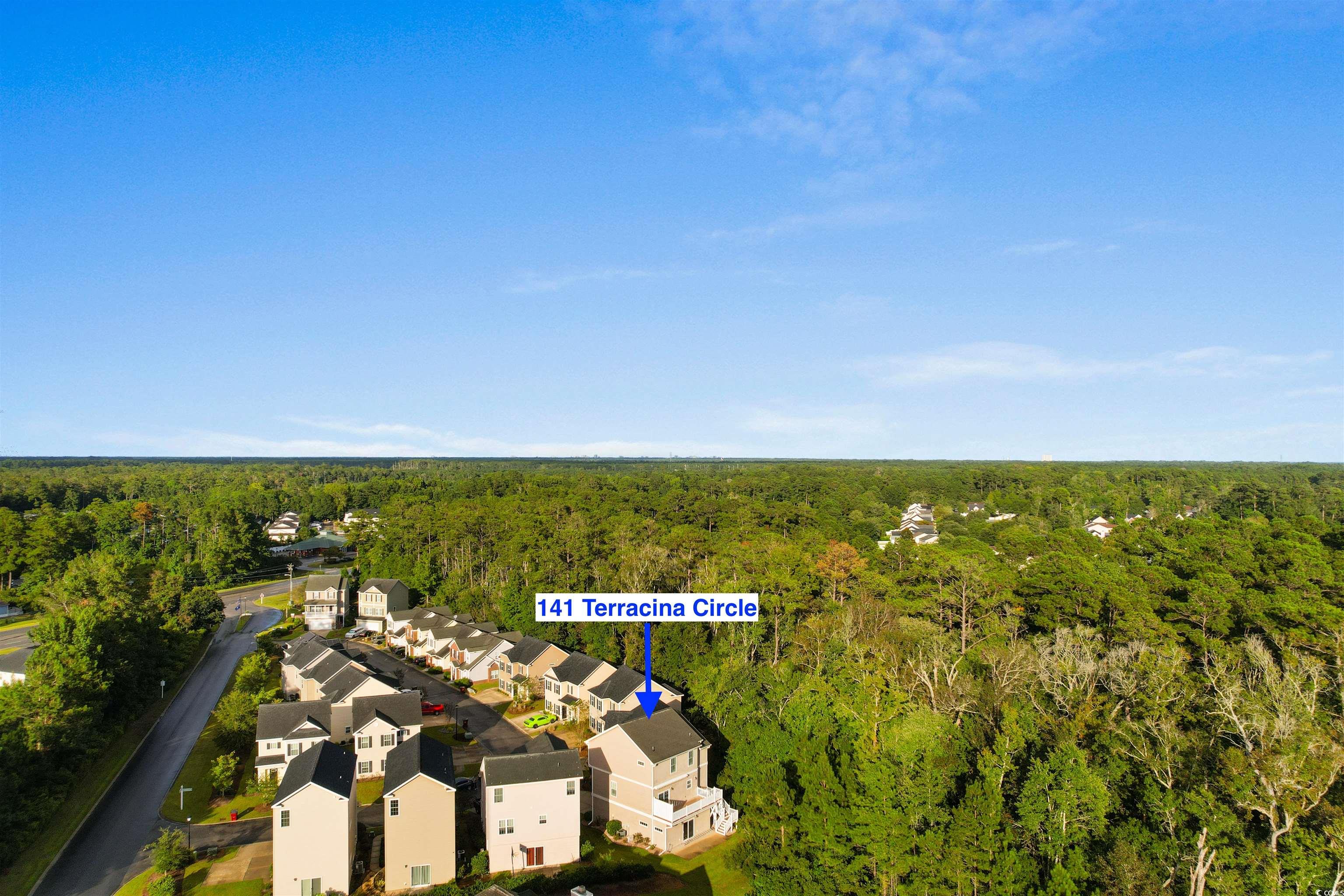 141 Terracina Circle Myrtle Beach, SC 29588 - Photo 36 of 40 Bird's eye view