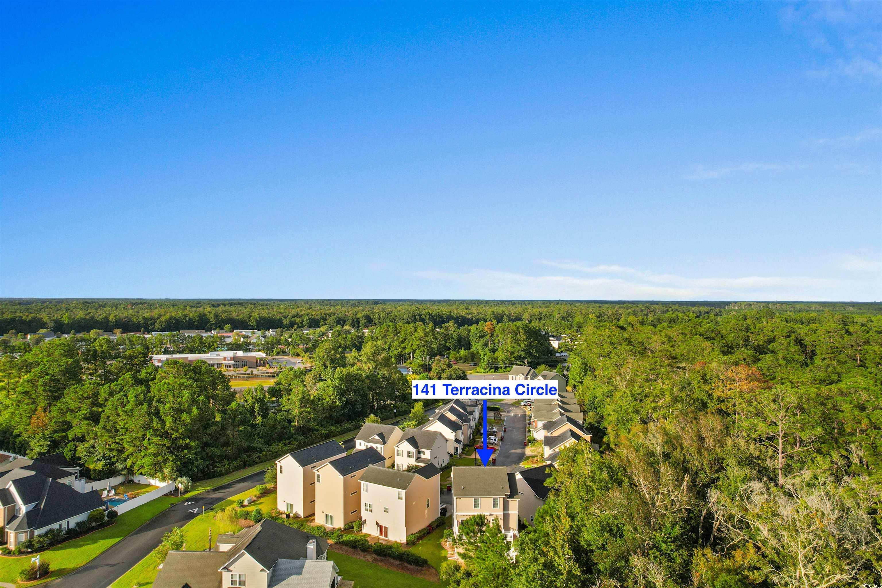 141 Terracina Circle Myrtle Beach, SC 29588 - Photo 37 of 40 Bird's eye view