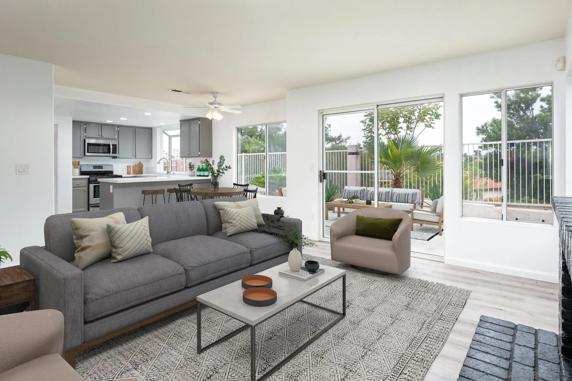 665 Montage Road Oceanside, CA 92057 - Photo 19 of 52 a living room with furniture and a large window