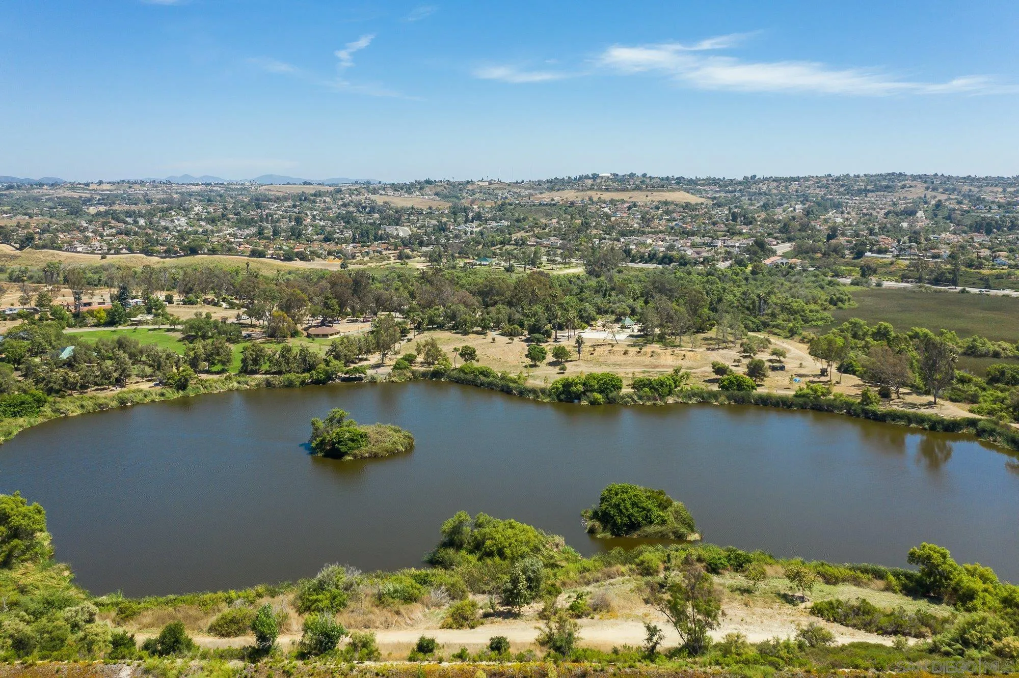 665 Montage Road Oceanside, CA 92057 - Photo 48 of 52 an aerial view of ocean and residential houses with outdoor space