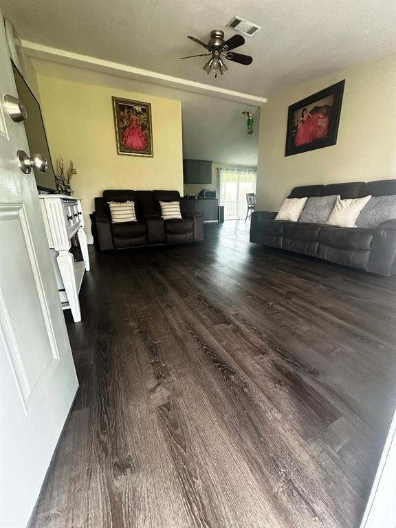 104 Mimosa Way Venus, TX 76084 - Photo 2 of 37 a living room with furniture and a wooden floor