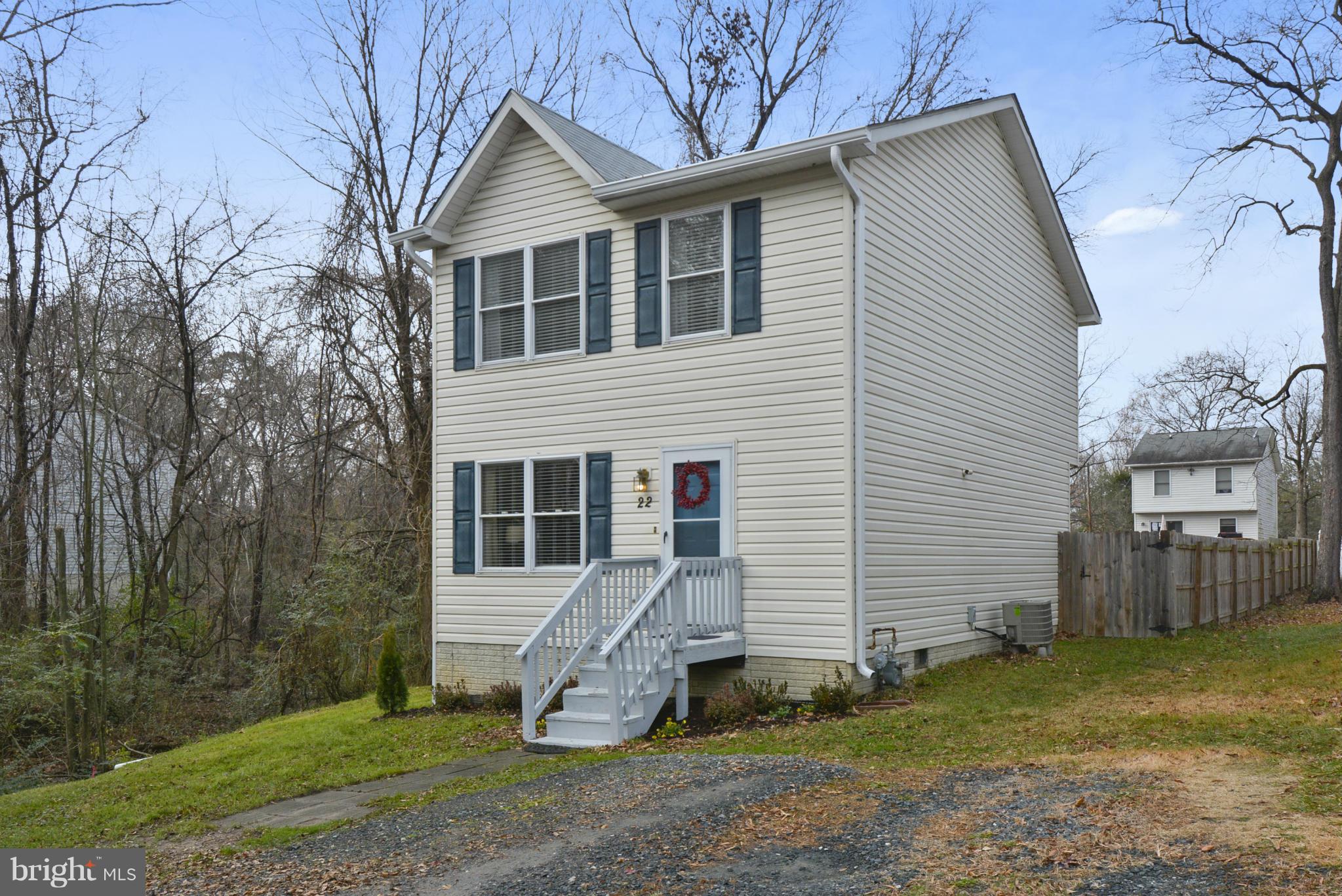 22 Sumac Road Glen Burnie, MD 21060 - Photo 2 of 30 Gravel Parking in Front of Home