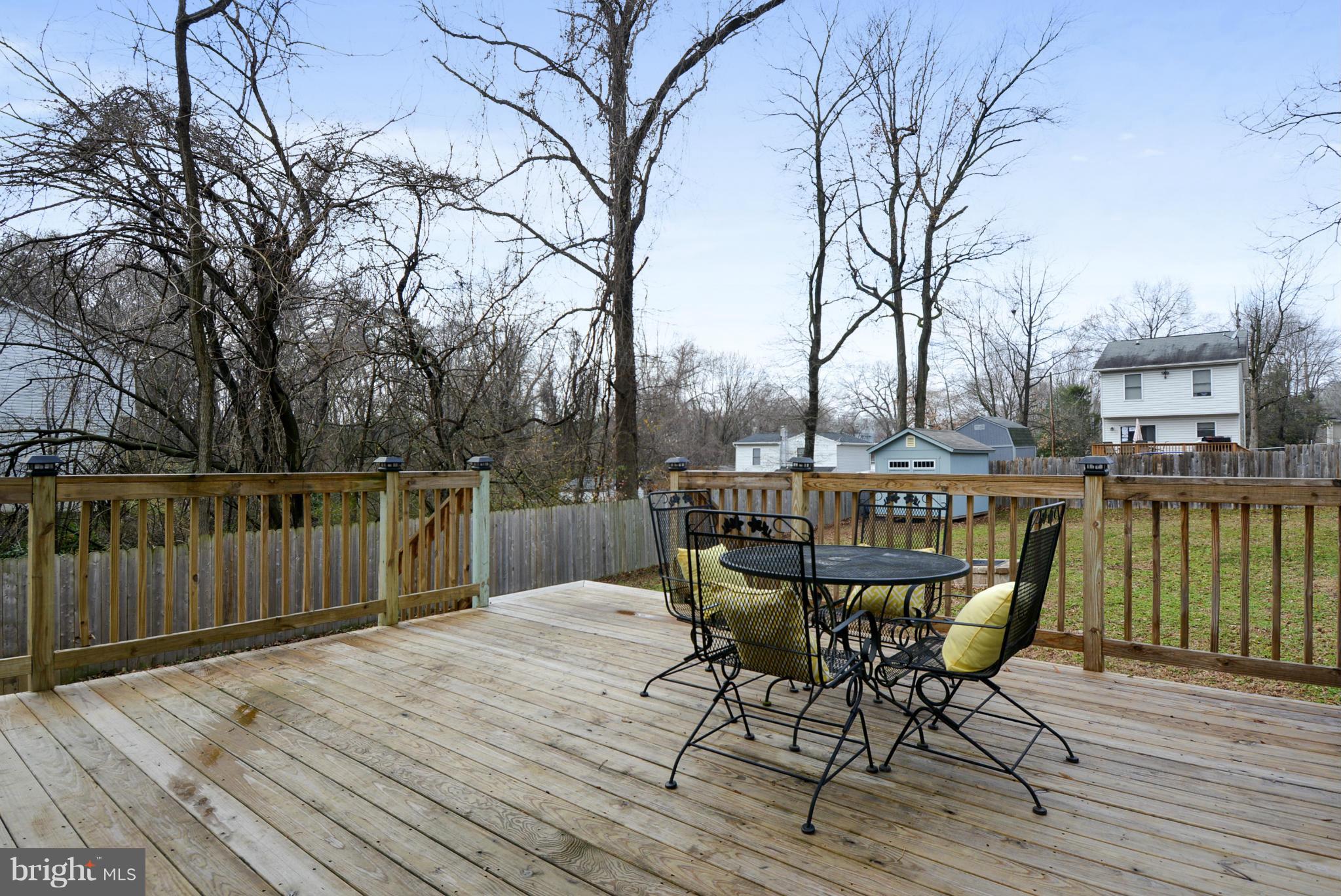 22 Sumac Road Glen Burnie, MD 21060 - Photo 24 of 30 Large Deck Sure to Host Many Barbecues
