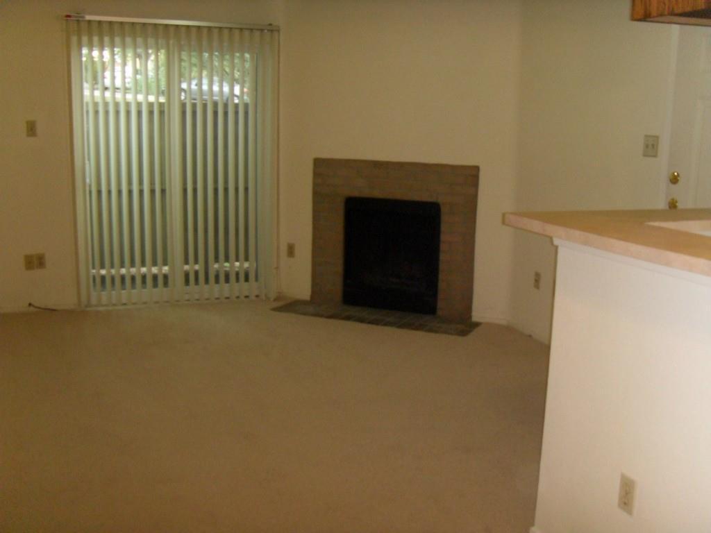 114 East 31st Street, Unit 206 Austin, TX 78705 - Photo 3 of 9 a view of an empty room with a fireplace