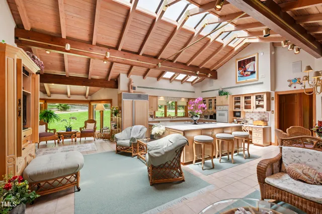 a view of a house with a garden