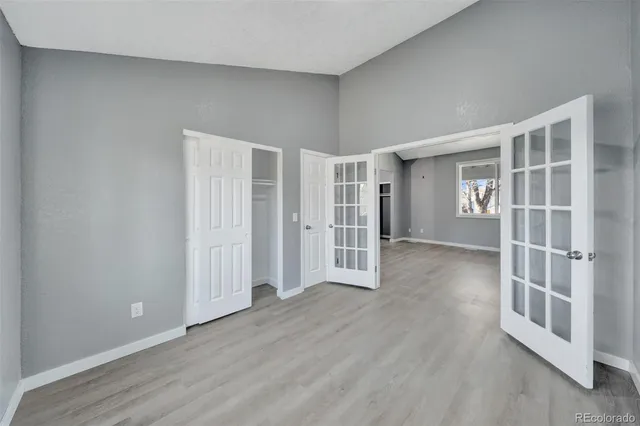 a view of empty room