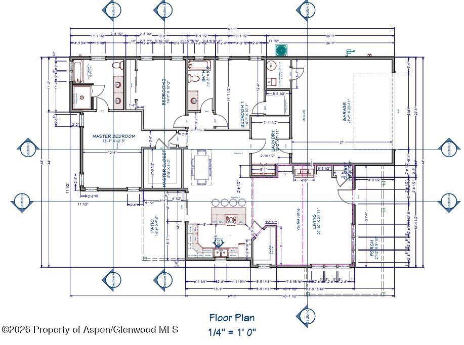 11 Raptor Court Parachute, CO 81635 - Photo 10 of 10 Floor Plan