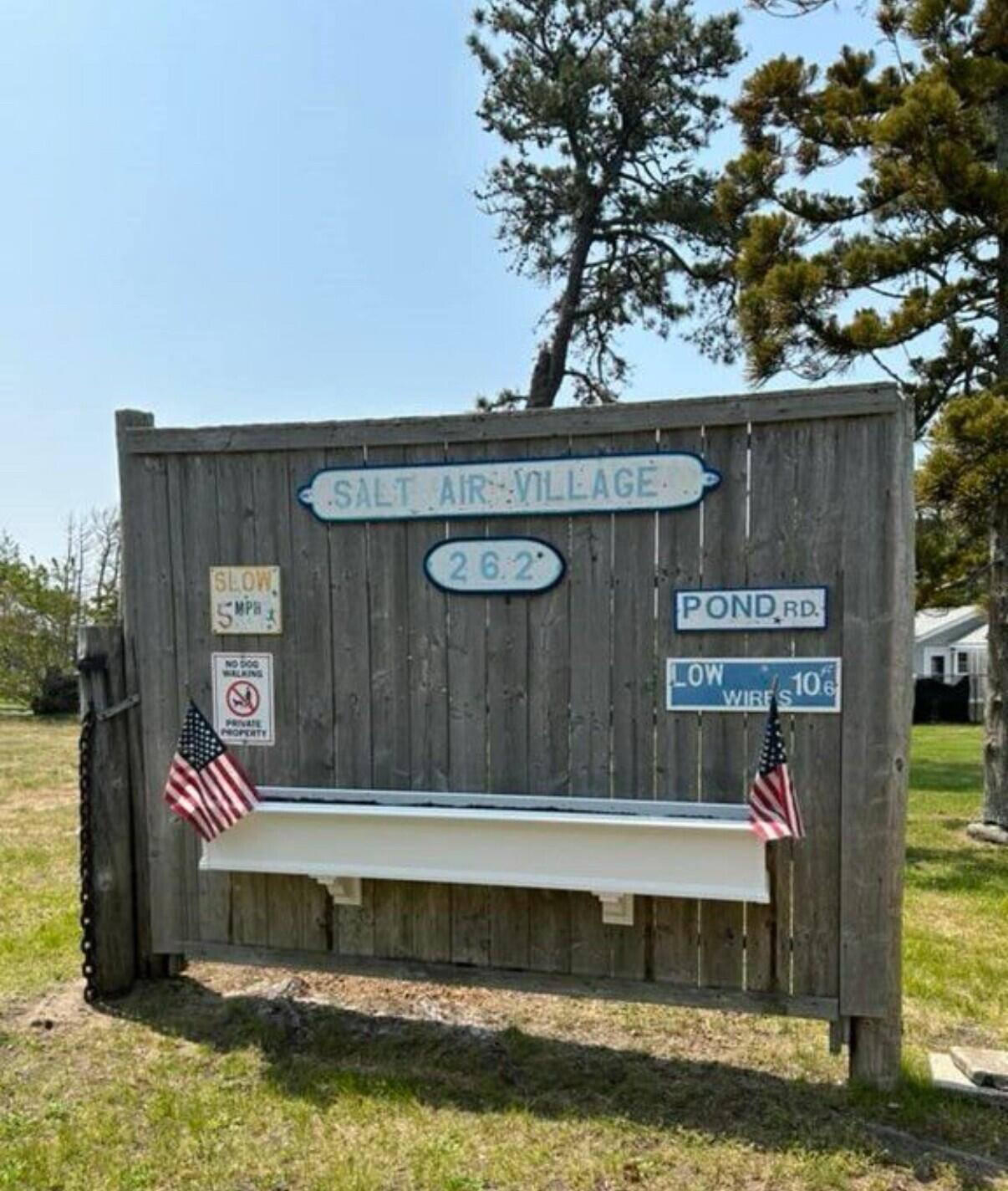 262 Old Wharf Road, Unit 20 Dennis Port, MA 02639 - Photo 22 of 25 sign