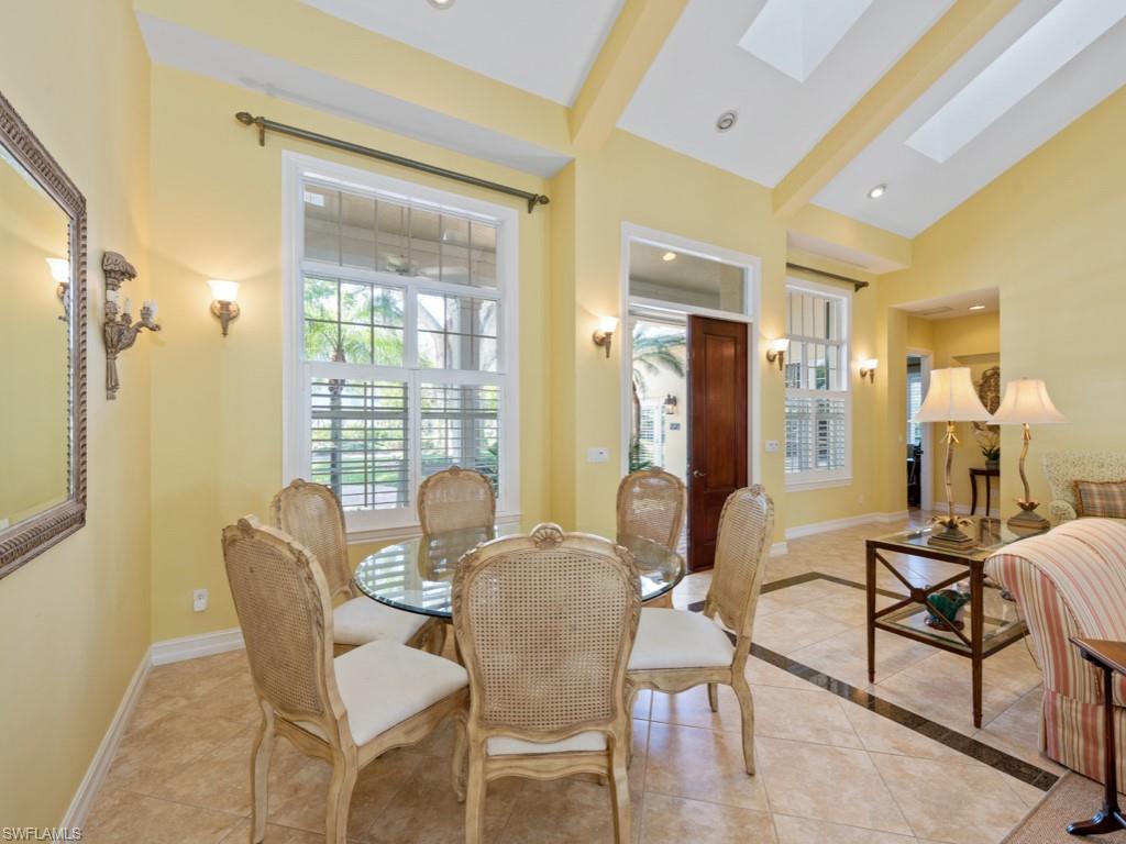 505 Harbour Drive Naples, FL 34103 - Photo 21 of 37 a dining room with furniture and window