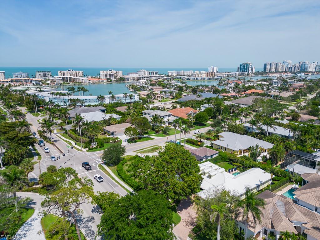 505 Harbour Drive Naples, FL 34103 - Photo 35 of 37 an aerial view of a city with lots of residential buildings