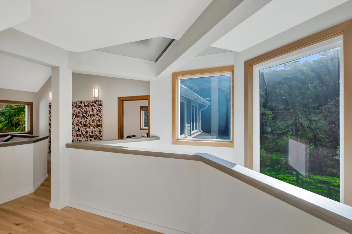 1573 North Rodeo Gulch Road Soquel, CA 95073 - Photo 18 of 40 a view of a large window with wooden floor