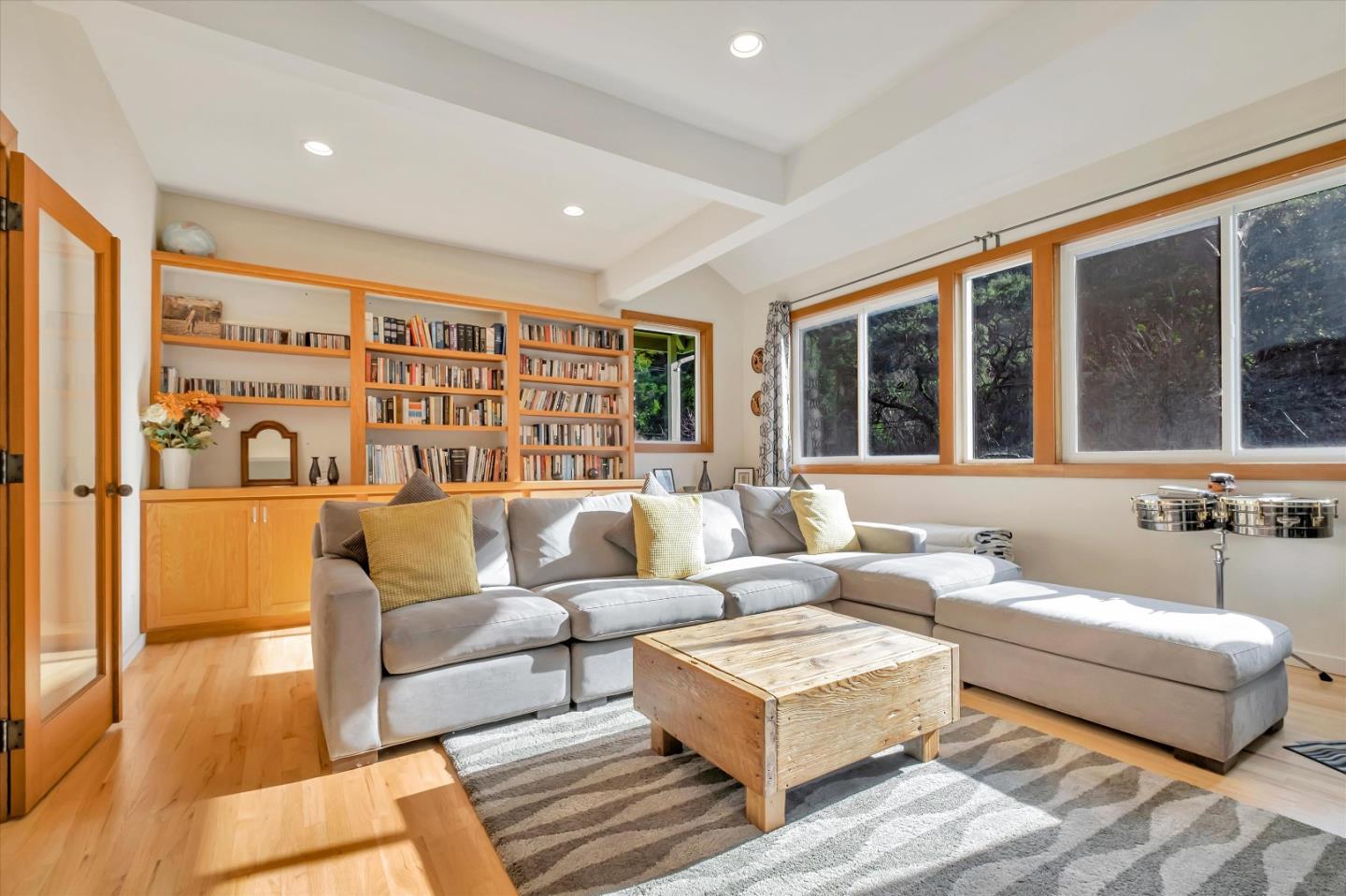 1573 North Rodeo Gulch Road Soquel, CA 95073 - Photo 5 of 40 a living room with furniture and large window