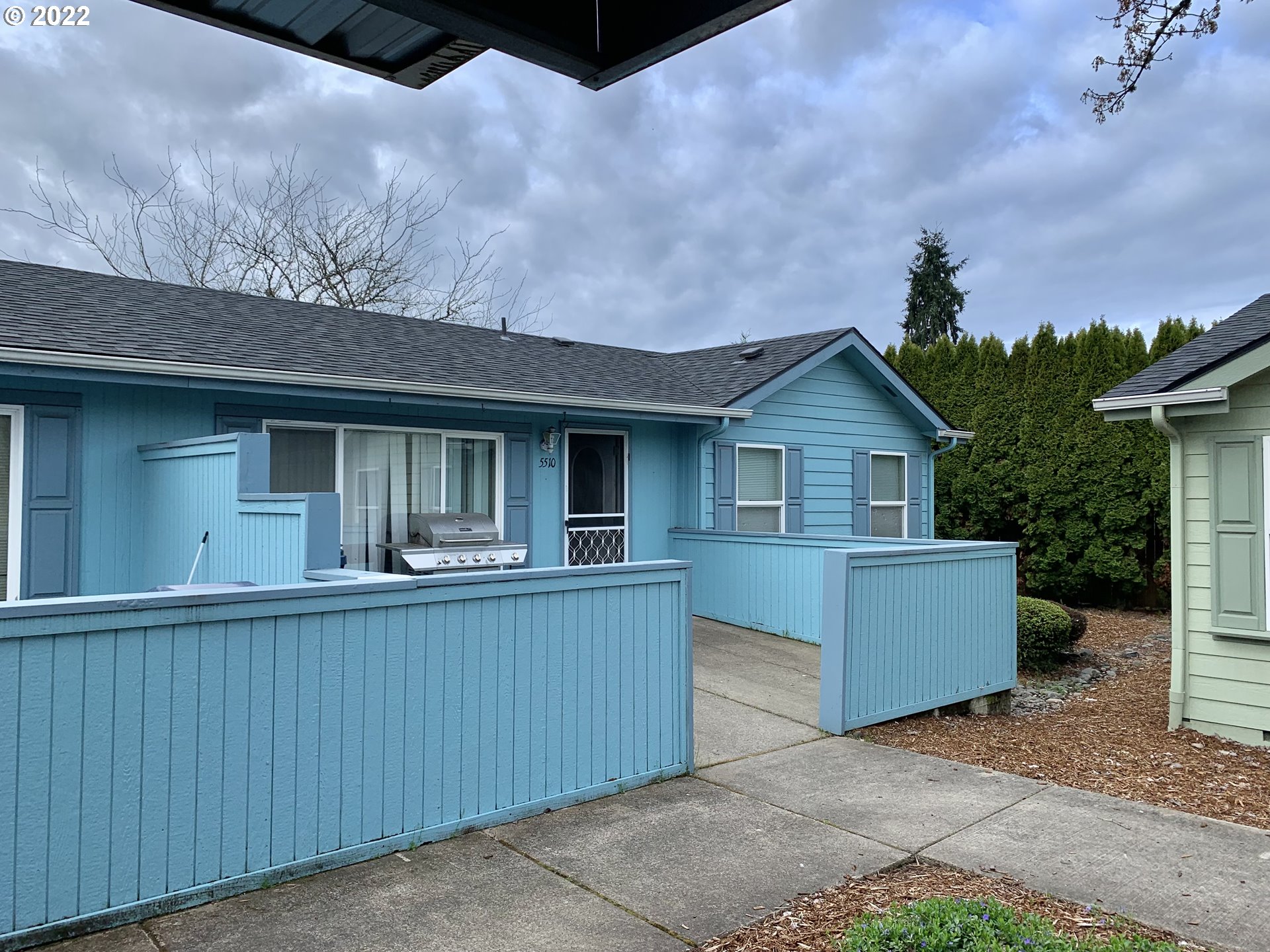 a view of house with outdoor space