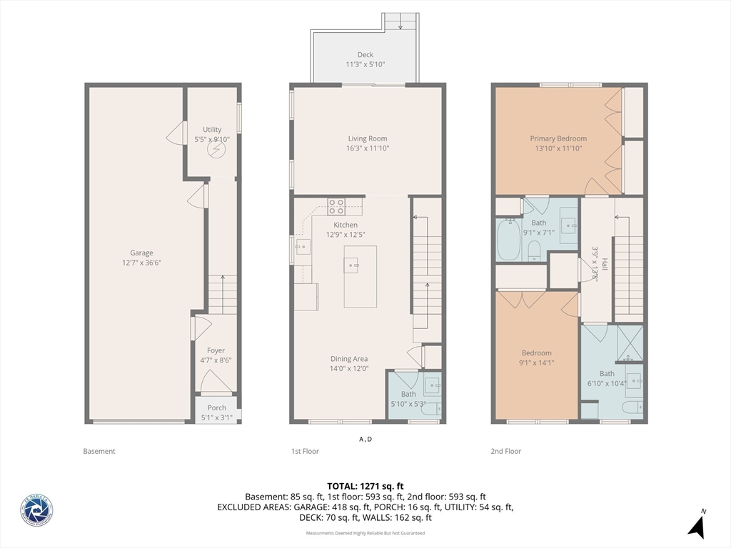63 North Street, Unit D Worcester, MA 01605 - Photo 22 of 23