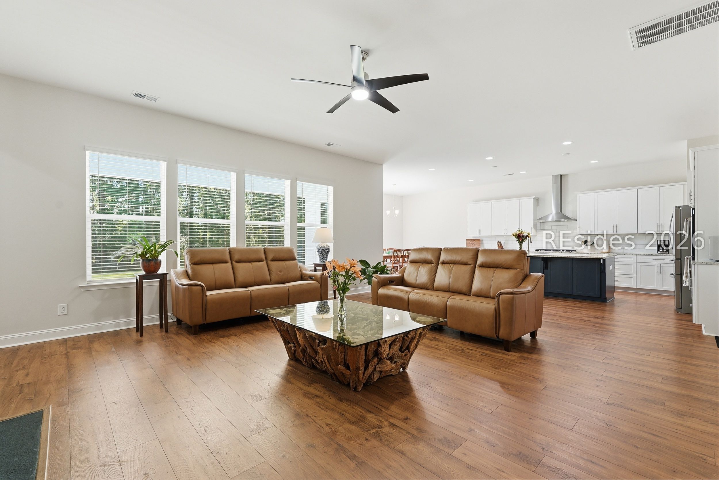 465 Azalea Place Hardeeville, SC 29927 - Photo 18 of 55 Great room open to kitchen and dining.