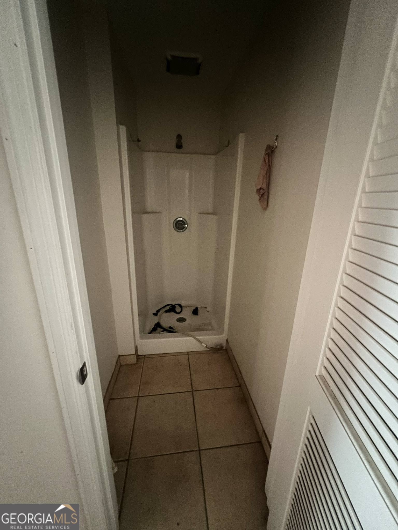 1165 Jaybird Springs Road Chauncey, GA 31011 - Photo 30 of 43 a bathroom with a sink and a shower