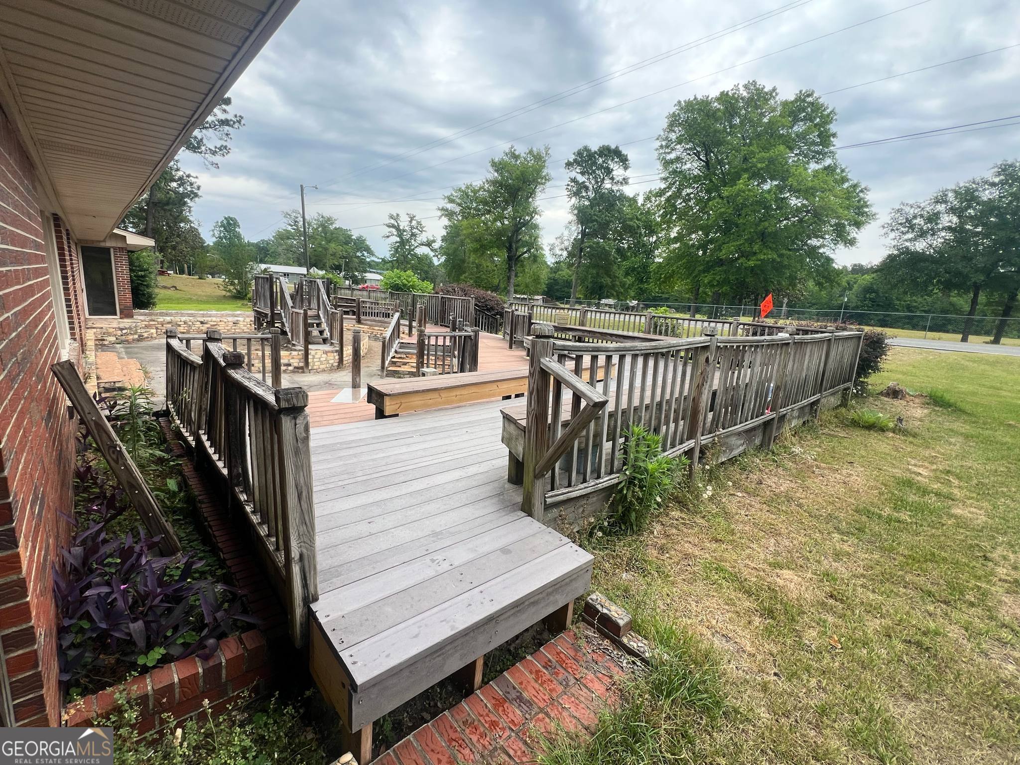 1165 Jaybird Springs Road Chauncey, GA 31011 - Photo 35 of 43 a view of deck and patio