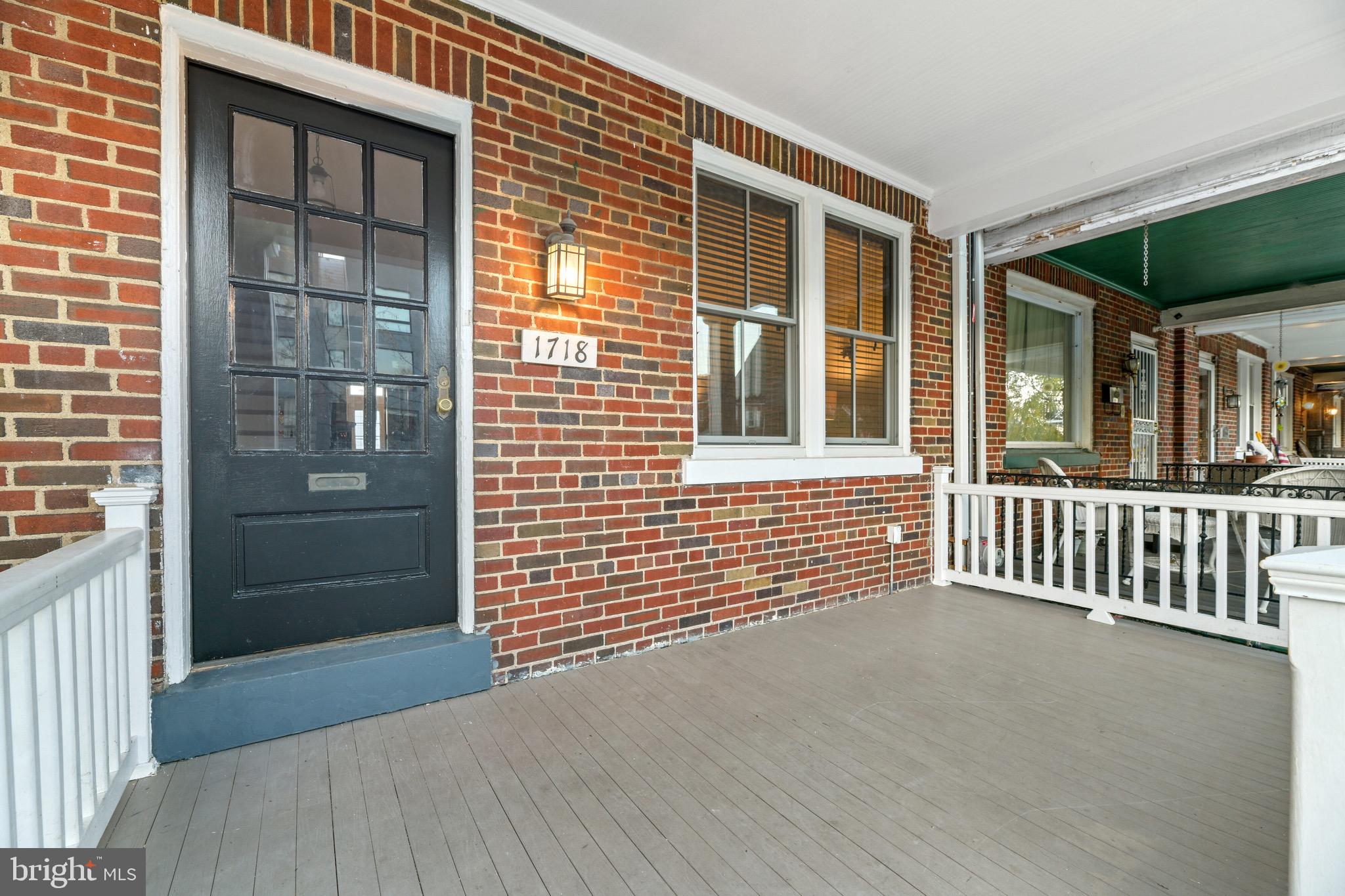 1718 D Street Northeast Washington, DC 20002 - Photo 3 of 32 Covered Front Porch