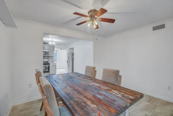 wooden floor in an empty room