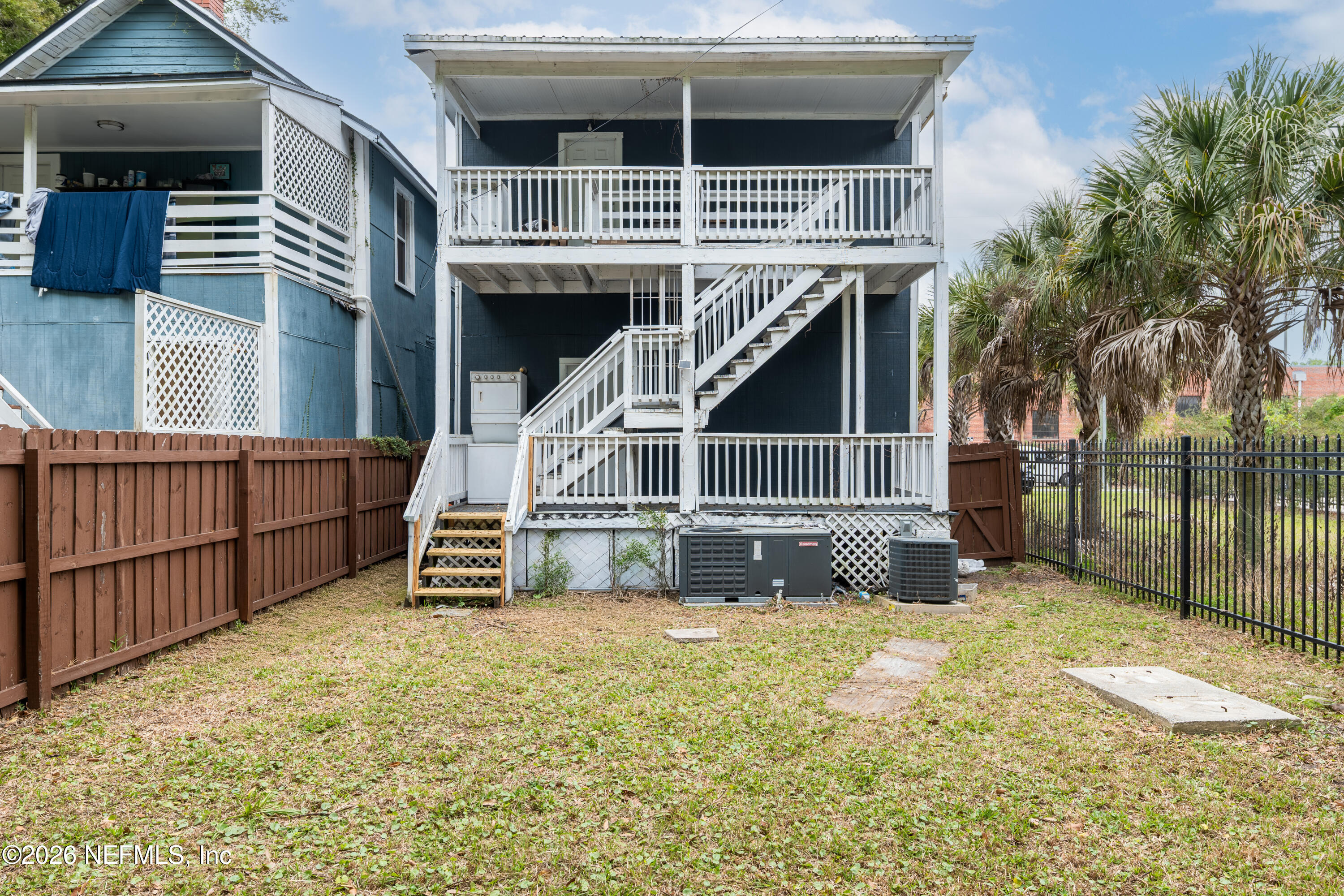 1222 Clark Street Jacksonville, FL 32206 - Photo 12 of 16 a view of a house with wooden fence