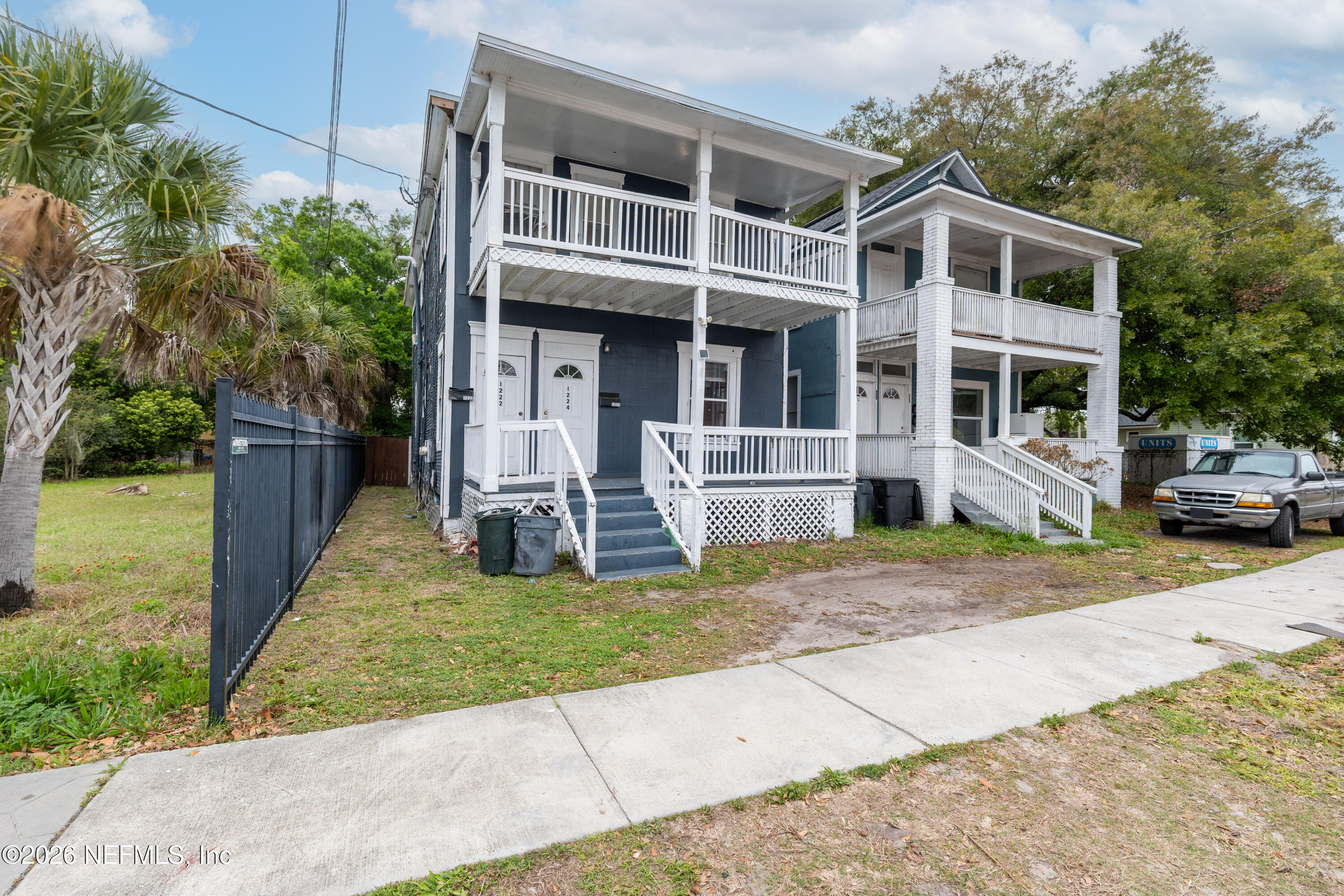 1222 Clark Street Jacksonville, FL 32206 - Photo 14 of 16 a front view of a house with a yard