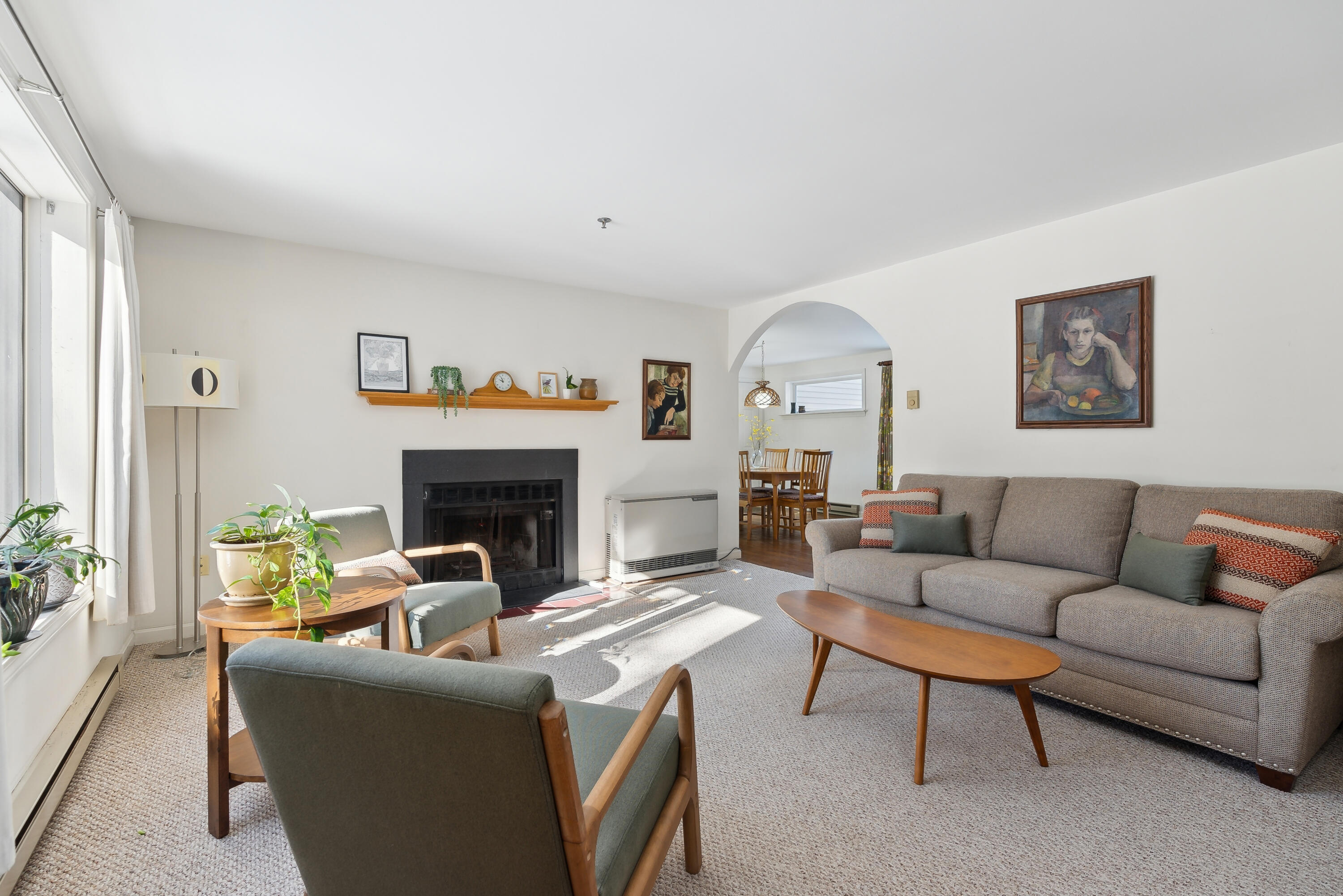 43 Willow Grove Road, Unit 43 Brunswick, ME 04011 - Photo 2 of 42 Living Room - into DR