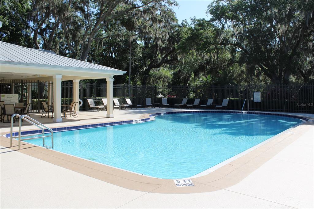 11257 28th St Circle East Parrish, FL 34219 - Photo 49 of 59 a view of a swimming pool with chairs