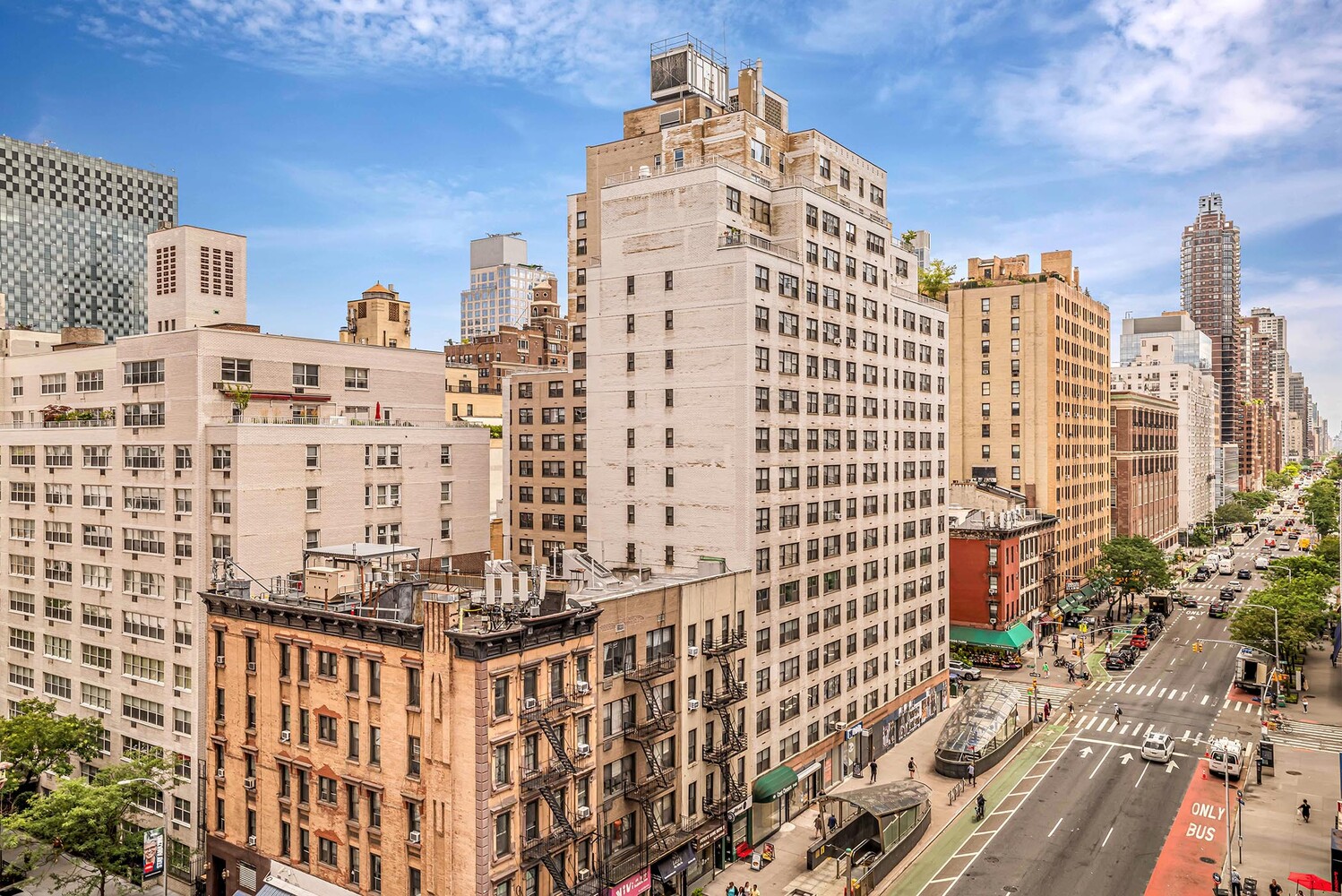 233 East 70th Street, Unit 10T Manhattan, NY 10021 - Photo 1 of 14 a view of a city with tall buildings