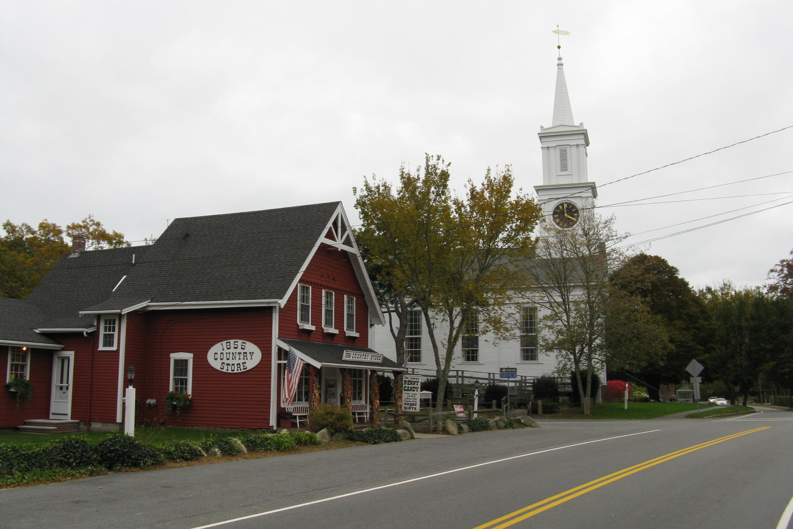 442 Pine Street Centerville, MA 02632 - Photo 40 of 43 a view of a street with houses