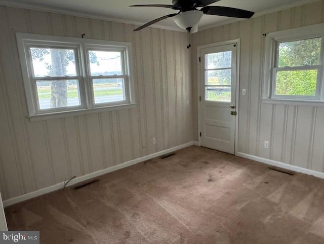 5668 Rhodesdale Vienna Road Rhodesdale, MD 21659 - Photo 18 of 24 an empty room with windows and closet