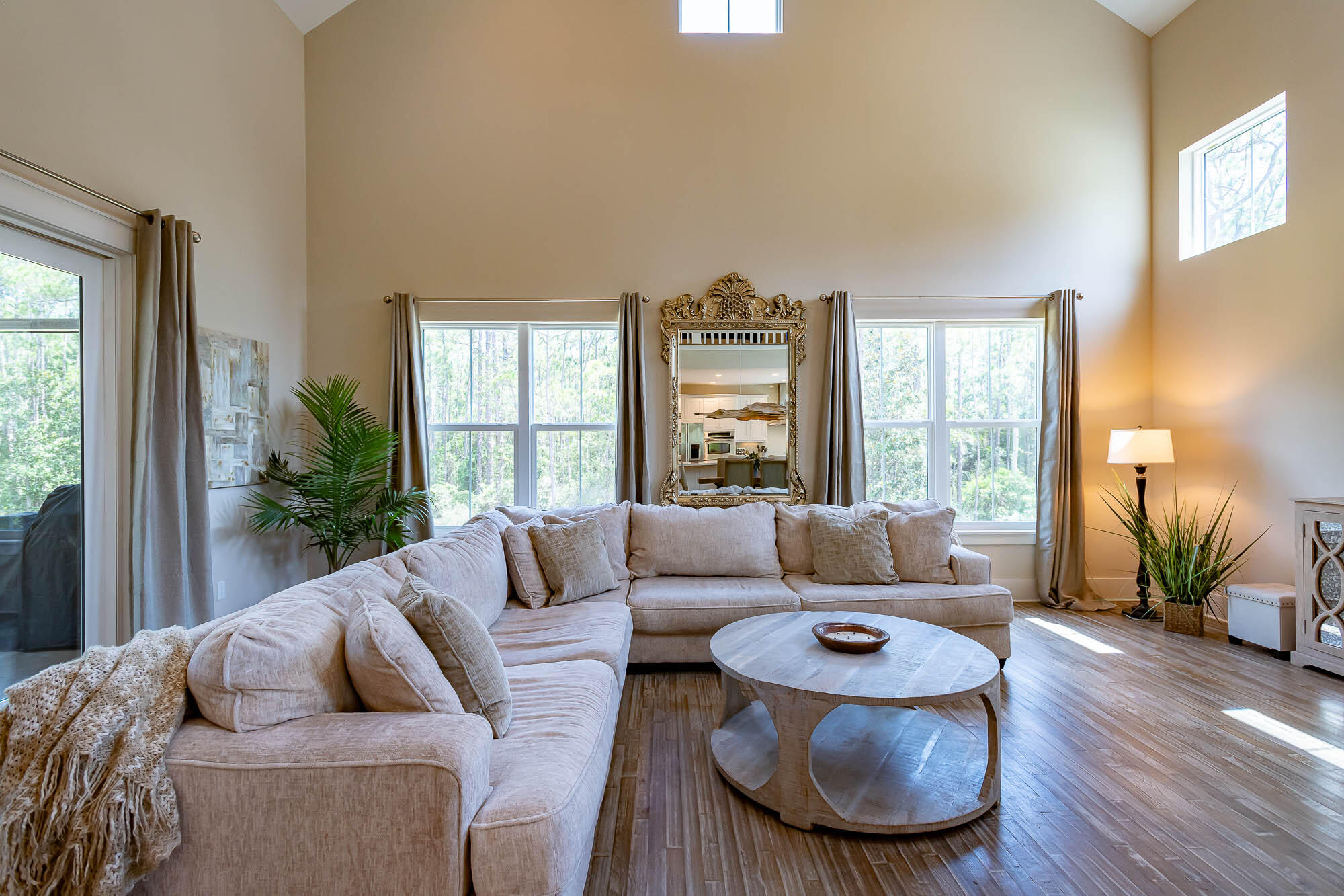 770 North Church Street Santa Rosa Beach, FL 32459 - Photo 13 of 85 a living room with furniture and a large window