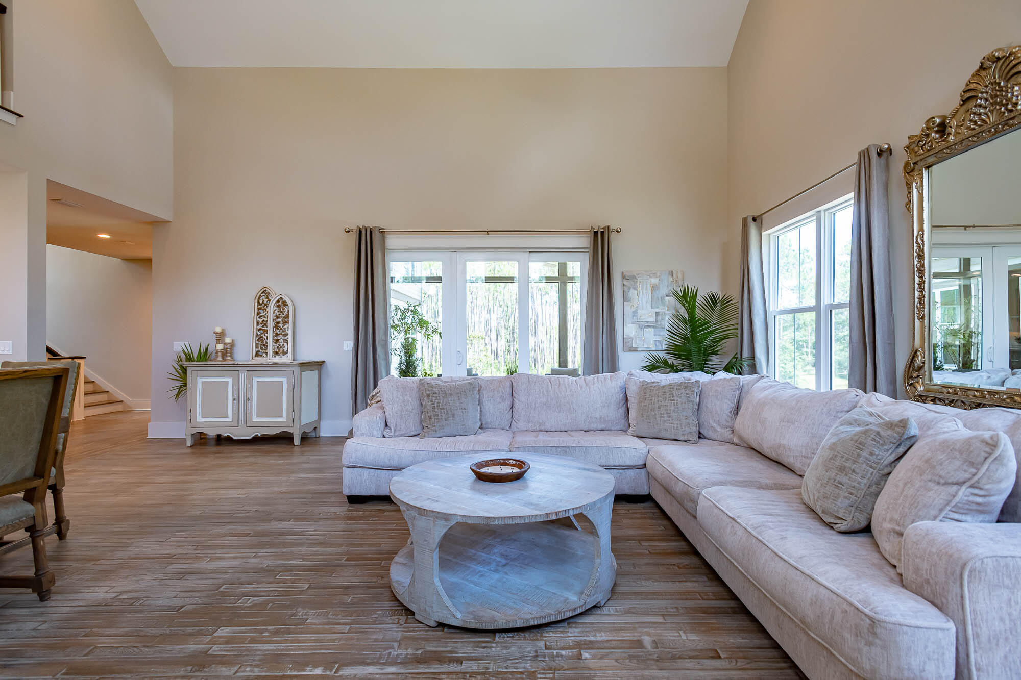 770 North Church Street Santa Rosa Beach, FL 32459 - Photo 19 of 85 a living room with furniture and a large window