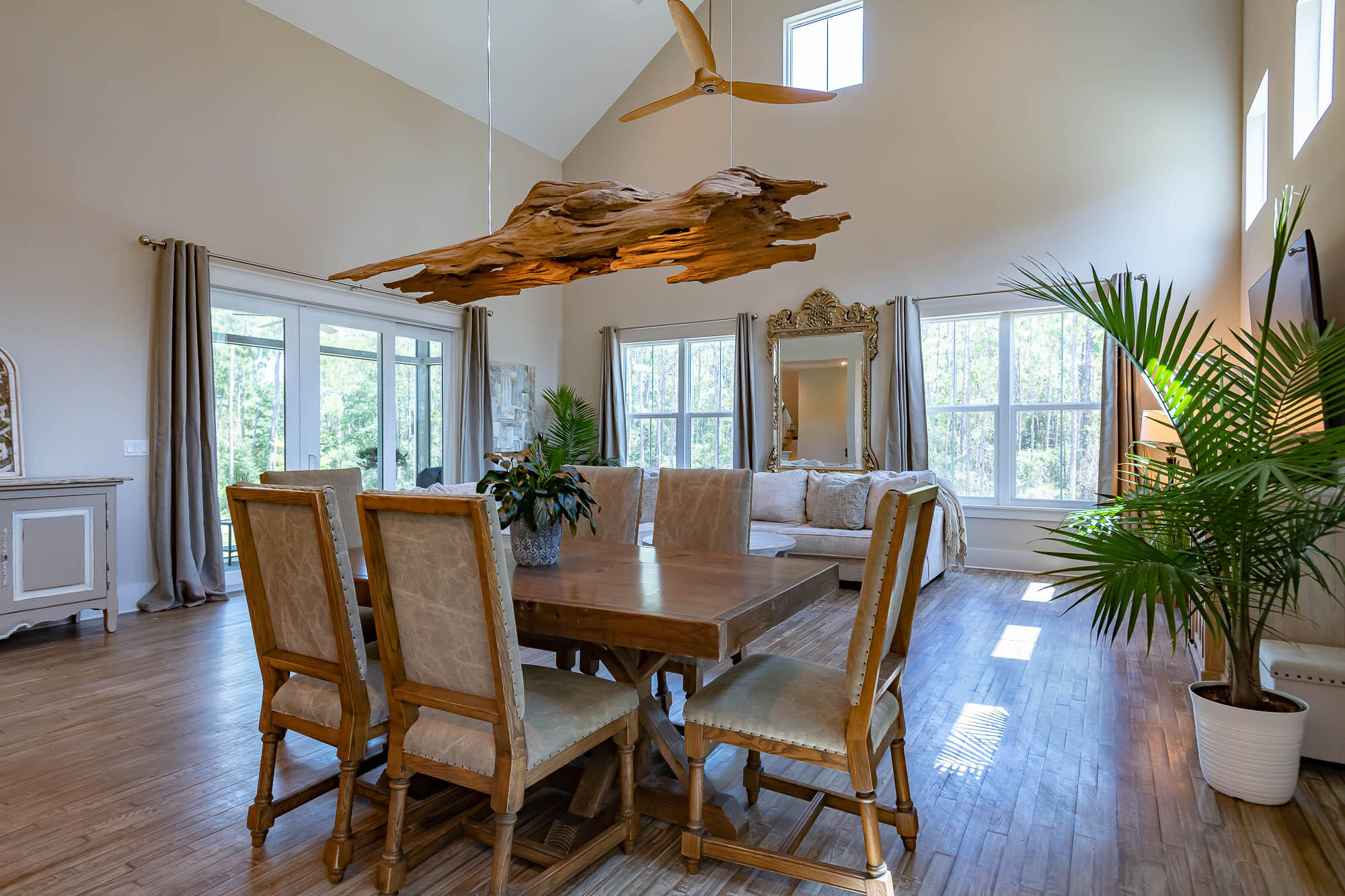 770 North Church Street Santa Rosa Beach, FL 32459 - Photo 23 of 85 a view of a dining room with furniture window and wooden floor