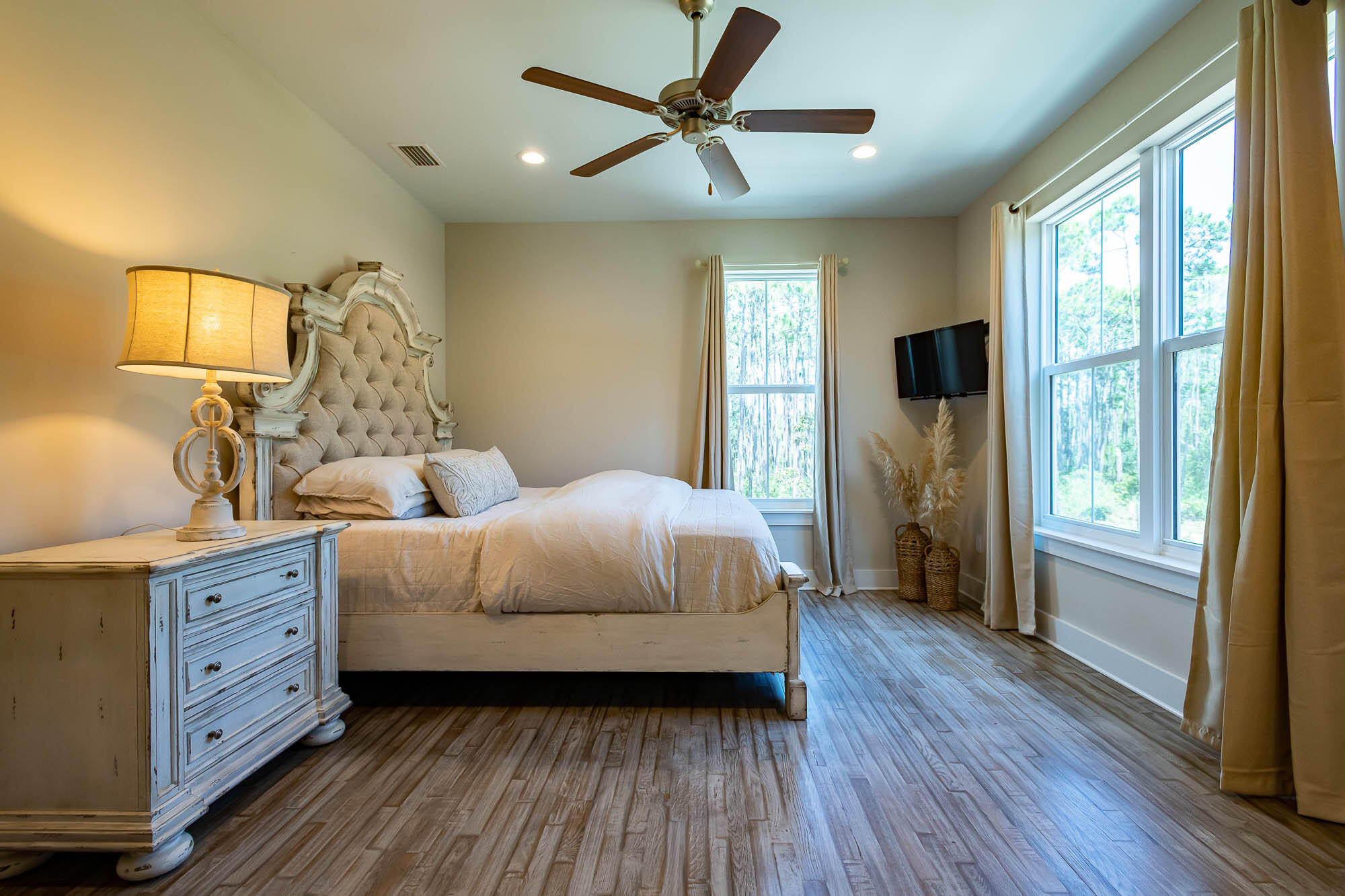 770 North Church Street Santa Rosa Beach, FL 32459 - Photo 43 of 85 a bedroom with a bed and a window