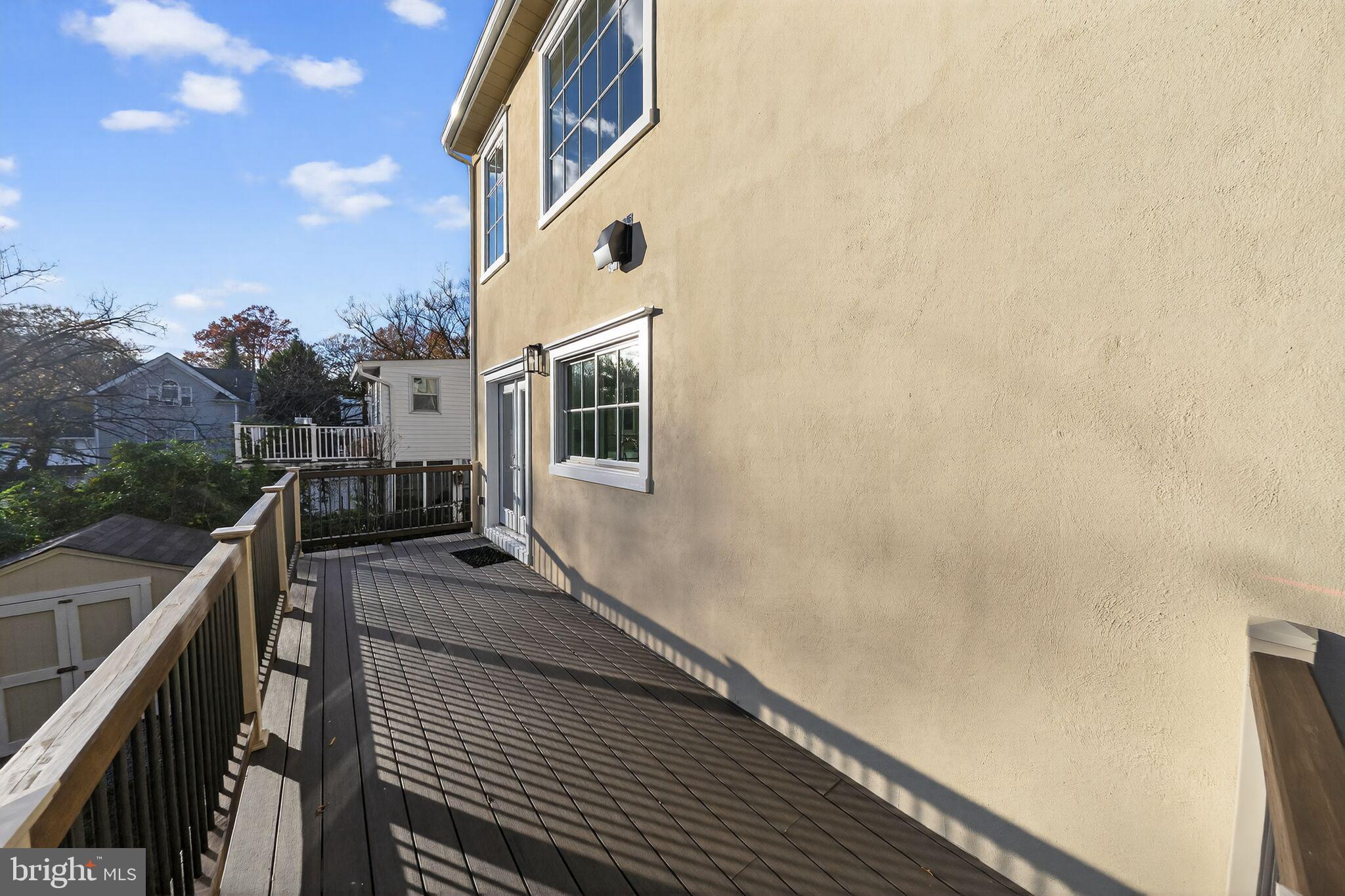 2017 Fulton Place Northeast Washington, DC 20018 - Photo 20 of 52 Deck off Kitchen
