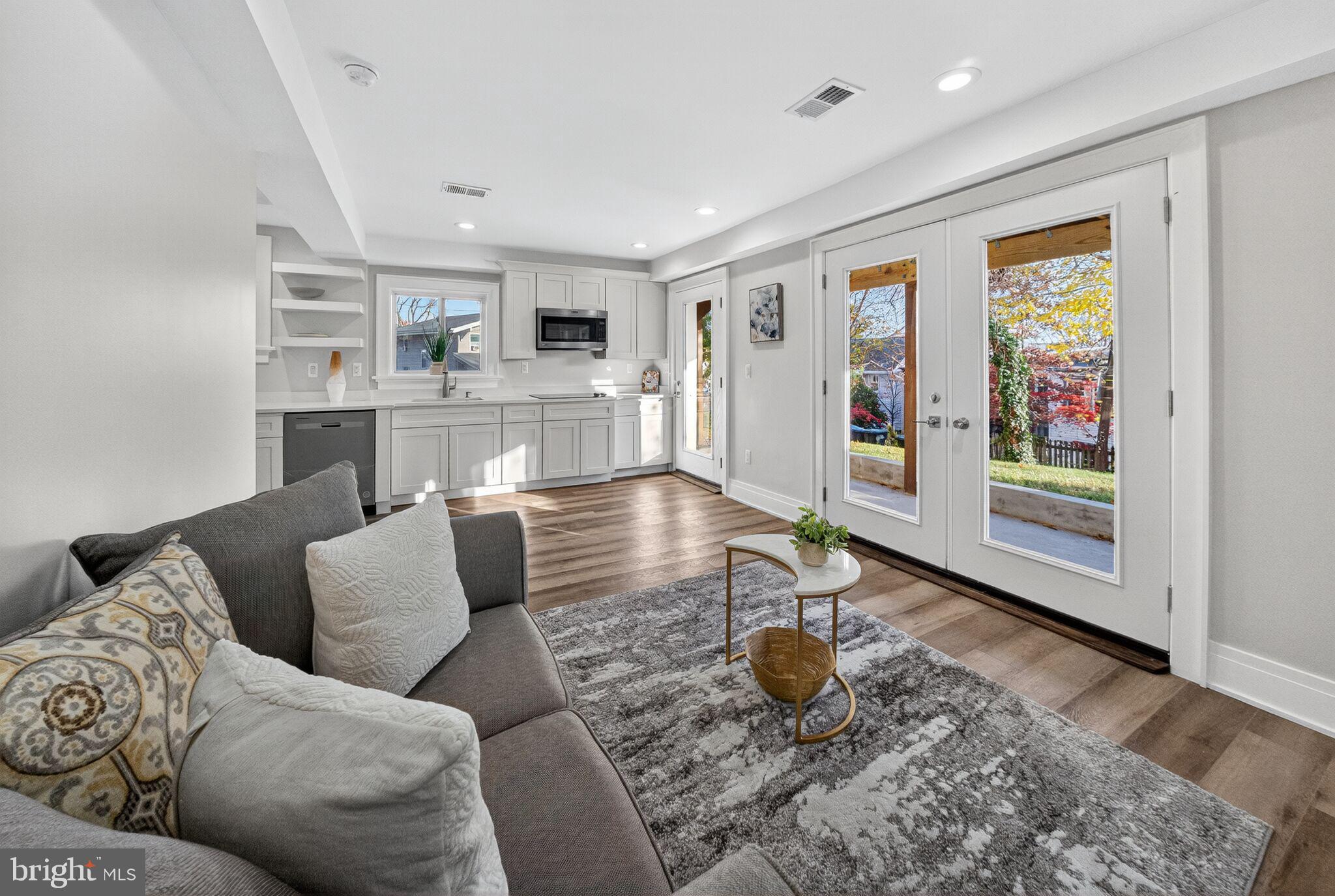 2017 Fulton Place Northeast Washington, DC 20018 - Photo 40 of 52 Lower Level Living Area