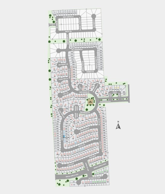 21930 Sam Raburn Drive Tomball, TX 77375 - Photo 21 of 28 Raburn Reserve Site Map