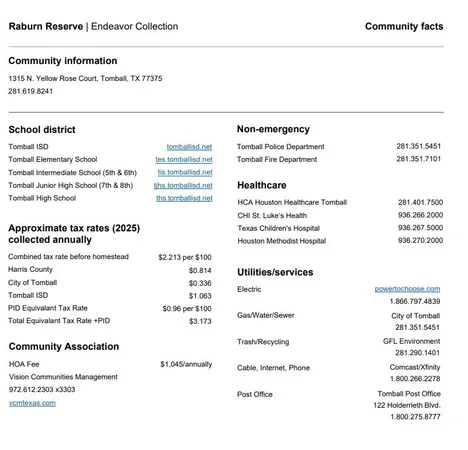 $359,190 | 21930 Sam Raburn Drive, Tomball, TX 77375