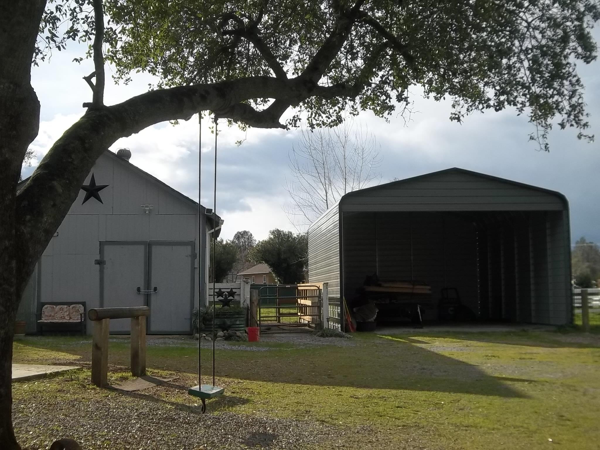 16181 Willow Springs Road Anderson, CA 96007 - Photo 26 of 28 barn and RV shed