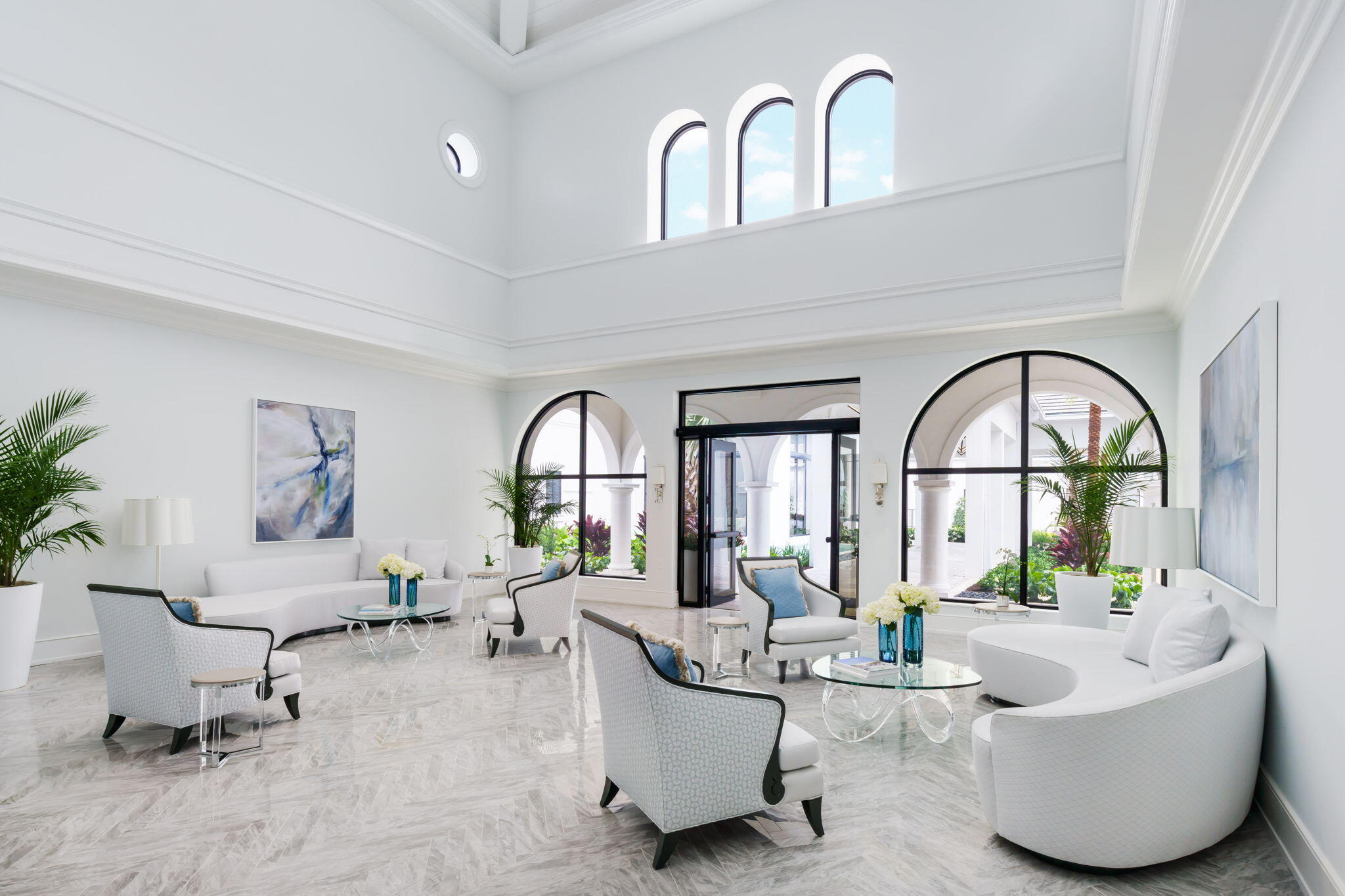 2423 Northwest 63rd Street Boca Raton, FL 33496 - Photo 42 of 83 a living room with furniture and a large window