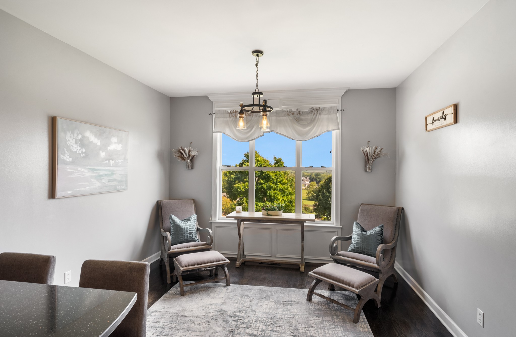 3029 Viewpointe Way Columbia, TN 38401 - Photo 8 of 29 a living room with furniture chandelier and a window