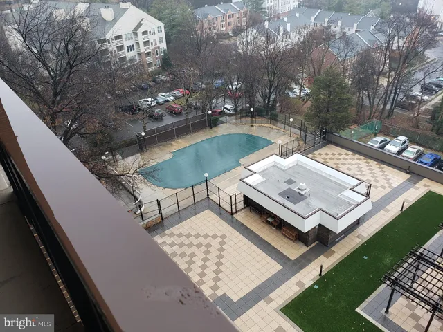 a view of a two chairs in the roof deck