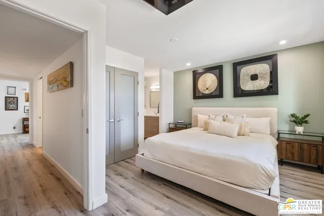 a view of a balcony from a window