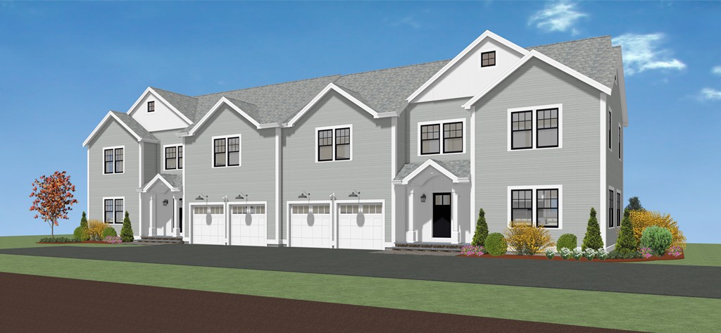 135 Maple Street, Unit 135 Needham, MA 02492 - Photo 1 of 13 a front view of a house with a garden