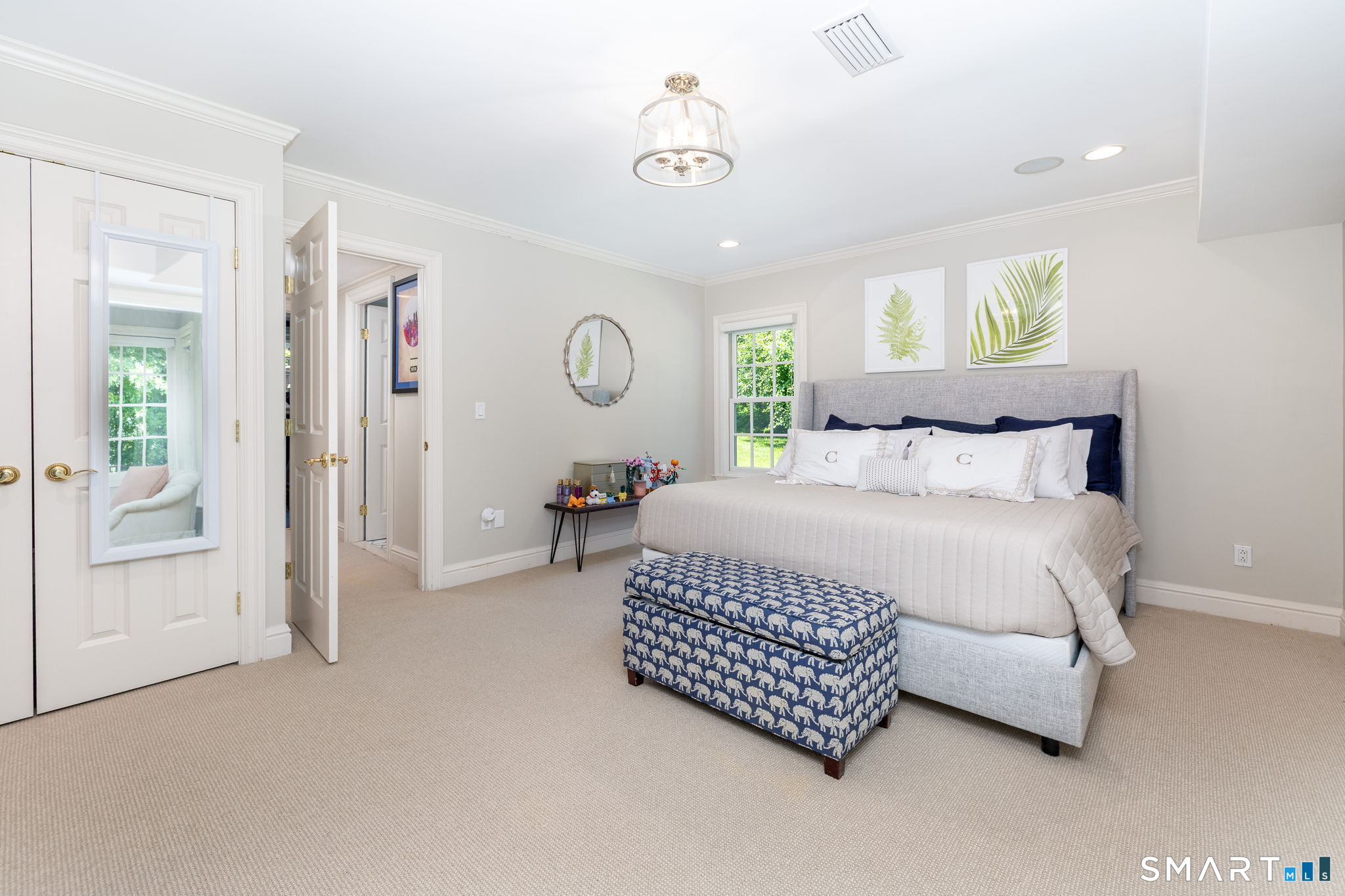 82 Ledyard Road West Hartford, CT 06117 - Photo 30 of 40 Lower level bedroom is perfect in law/au pair suite