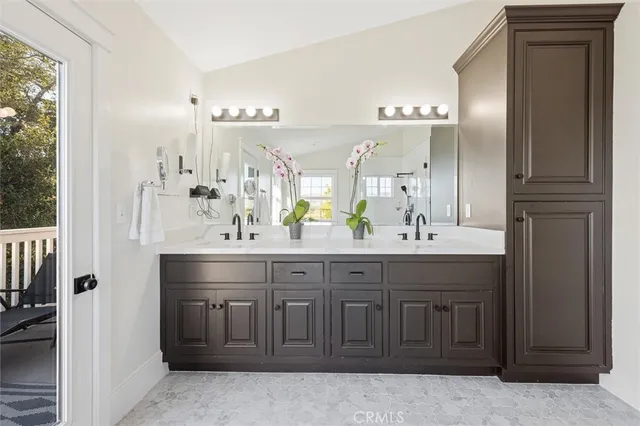 a view of a wooden fence and floor