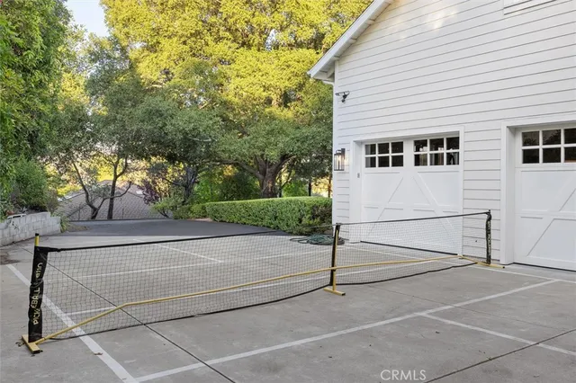 a view of a city with an ocean view